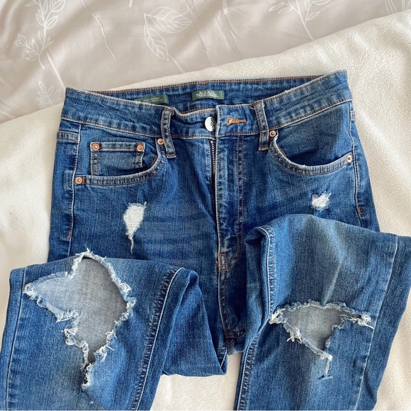 wild fable Denim - wild fable distressed blue jeans